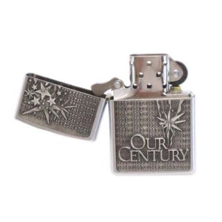 ジッポー 90s 1999年 OUR CENTURY オイルライター シルバー ZIPPO USA