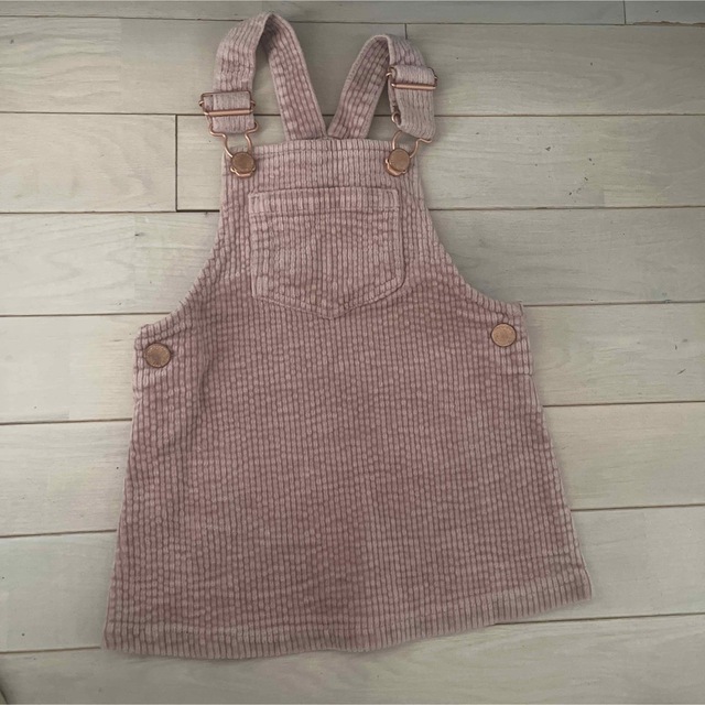 NEXT(ネクスト)のnext ジャンパースカート　スカート　ワンピ　ピンク　12m 18m 80 キッズ/ベビー/マタニティのベビー服(~85cm)(ワンピース)の商品写真