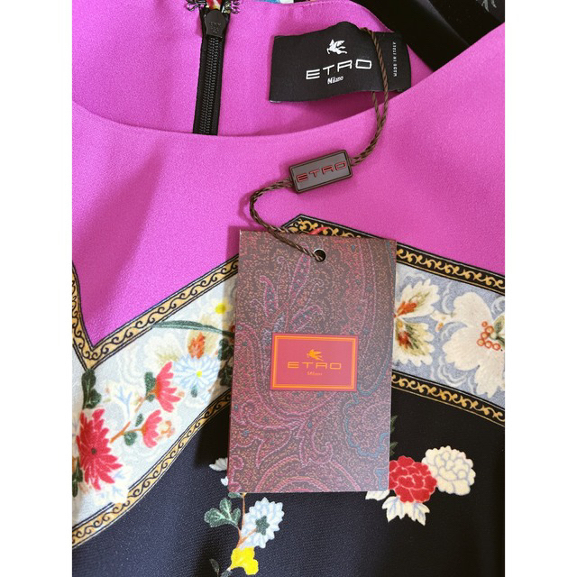 ETRO(エトロ)のご専用となりました☆新品 ETRO エトロ 洗練 ハイクラス 美人 ドレス レディースのワンピース(ひざ丈ワンピース)の商品写真