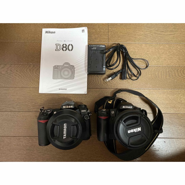 洗濯機可 ニコン Nikon D80 一眼レフ、レンズ2本 +付属品 - crumiller.com