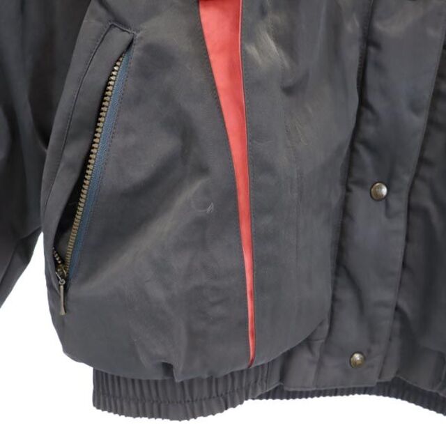 モンクレール 80s ヴィンテージ ダウンジャケット M グレー MONCLER レディース 【220922】 4