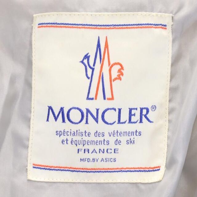 モンクレール 80s ヴィンテージ ダウンジャケット M グレー MONCLER レディース 【220922】 7