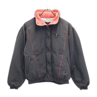 モンクレール 80s ヴィンテージ ダウンジャケット M グレー MONCLER レディース 【220922】