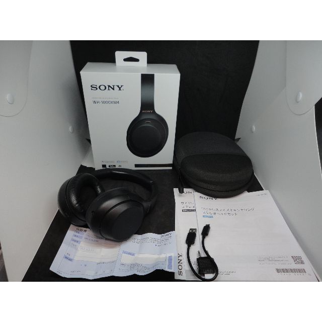 SONY -  （414）SONY ソニーWH-1000XM4 ブラック ワイヤレスヘッドホン