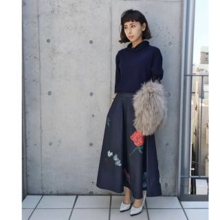 アメリヴィンテージ(Ameri VINTAGE)のAMERI AMANDA FLARE SKIRT(ロングスカート)