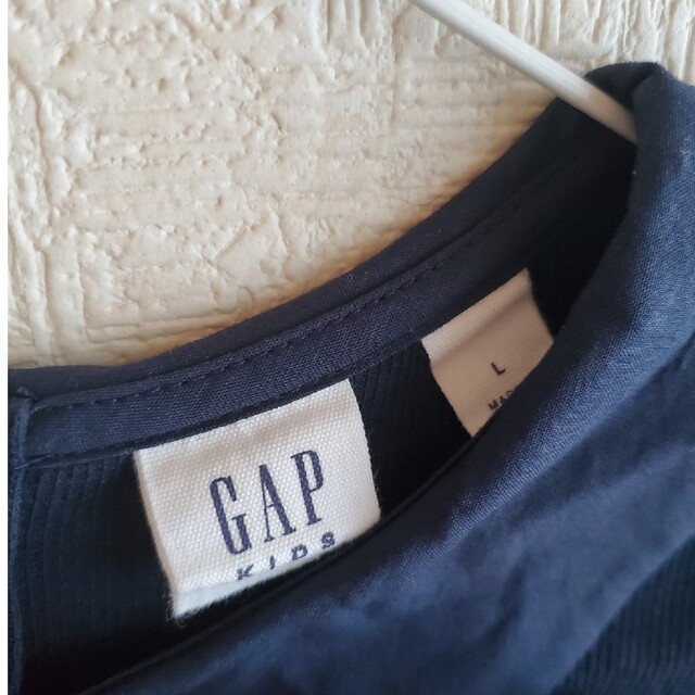 GAP Kids(ギャップキッズ)の♡GAP♡ピーターパントップス ネイビー女の子140 キッズ/ベビー/マタニティのキッズ服女の子用(90cm~)(Tシャツ/カットソー)の商品写真