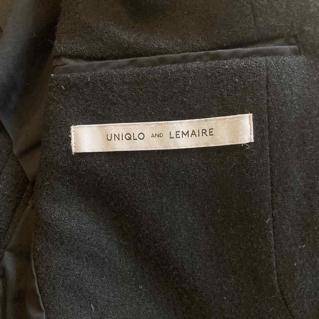 UNIQLO(ユニクロ)のUNIQLO And LEMAIRE ショールカラージャケット　Mサイズ メンズのジャケット/アウター(テーラードジャケット)の商品写真