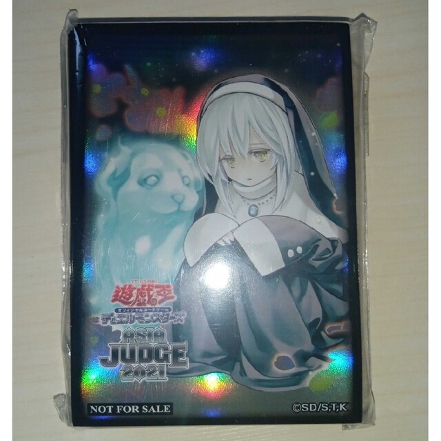 超希少・未開封】遊戯王 公式 儚無みずき スリーブ アジア版 Judge