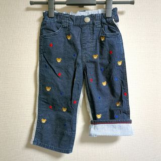 ミキハウス(mikihouse)のミキハウス120cmプチ刺繍パンツ、プチベア(パンツ/スパッツ)