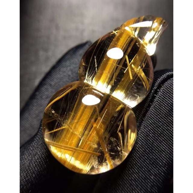 天然】ゴールド ルチル クオーツ 印鑑材ルース 44.5g - 各種パーツ 天然】ゴールド ルチル クオーツ 印鑑材ルース 44.5g - 各種パーツ