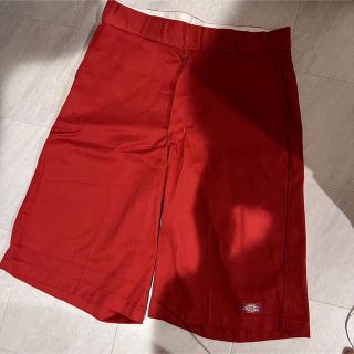 ディッキーズ(Dickies)のdickeys ディッキーズ 赤パンツ サイズ32(ワークパンツ/カーゴパンツ)