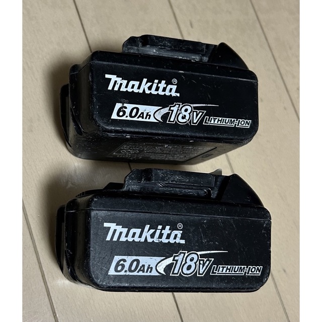 工具makita  マキタ　純正品　BL1860B  18V  バッテリー　2個