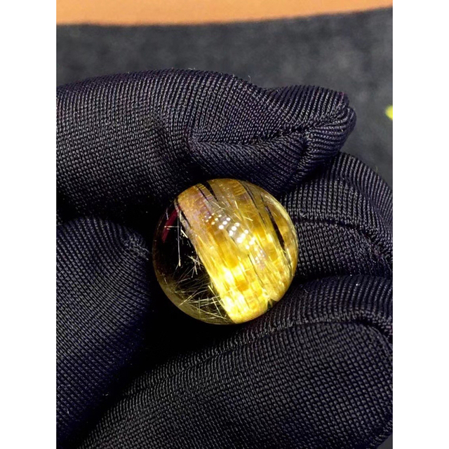 ⭐︎【天然】タイチンクオーツ 丸玉 13.2mm-