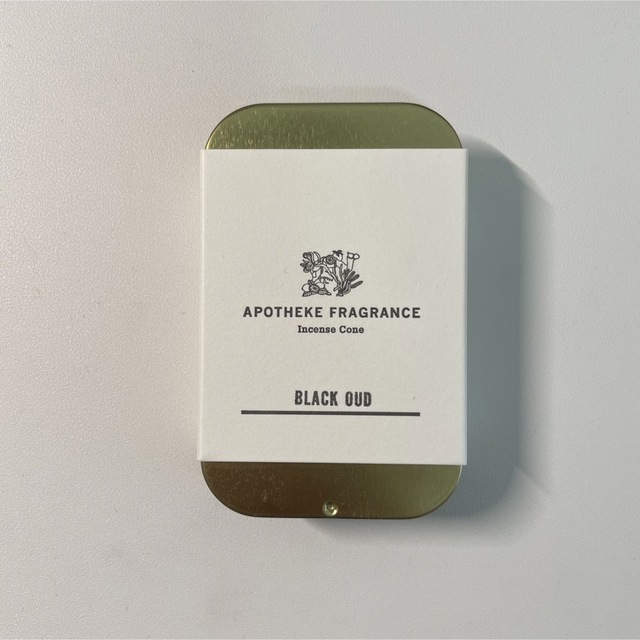 APOTHEKE FRAGRANCE(アポテーケフレグランス)のAPOTHEKE FRAGRANCE BLACK OUD コスメ/美容のリラクゼーション(お香/香炉)の商品写真