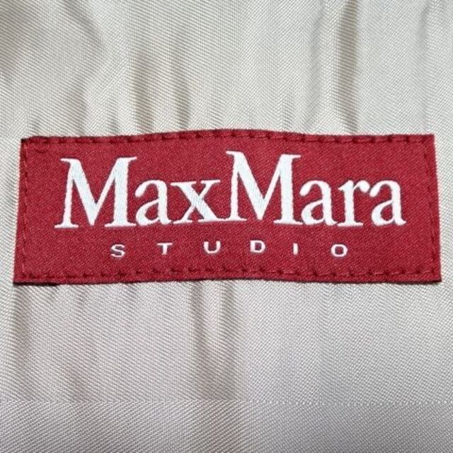 Max Mara(マックスマーラ)の【美品】Max MaraマックスマーラMANGOコート42ファーピンクウール レディースのジャケット/アウター(ロングコート)の商品写真