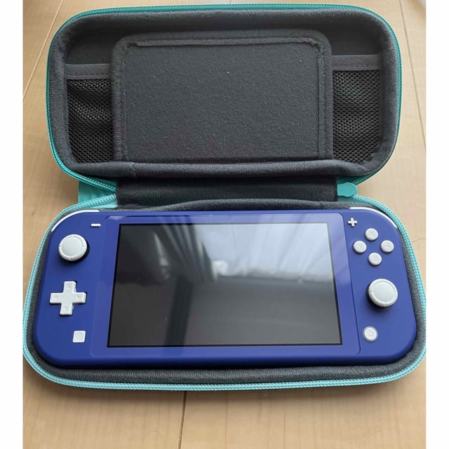 Nintendo Switch Lite ブルー ケース付き