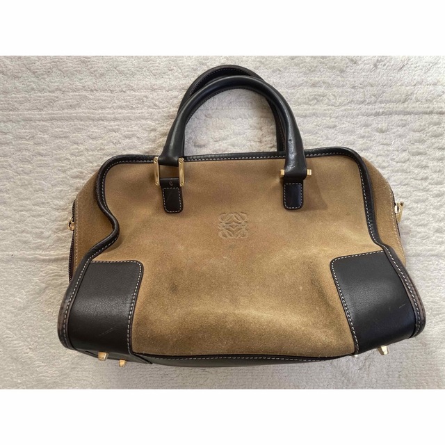 定番の中古商品 LOEWE - ロエベ アマソナ バッグ スウェード - www