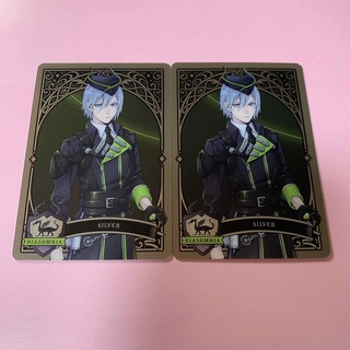 ツイステ　メタルカードコレクション　シルバー　2枚(カード)