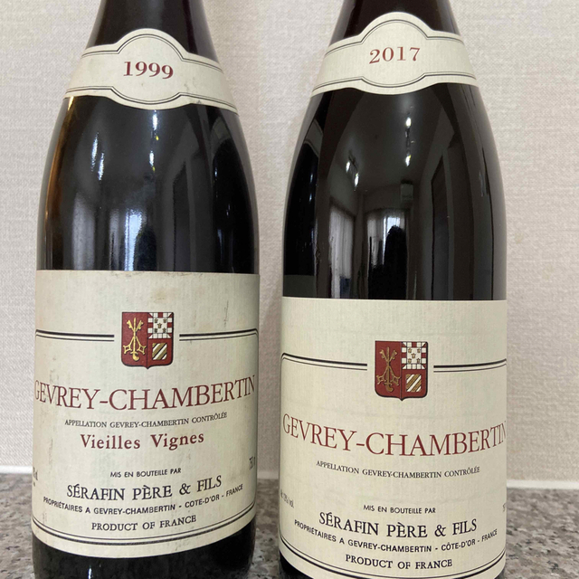 セラファン ジュヴレ・シャンベルタンVV1999&2017 ブルゴーニュ セラファン ジュヴレ・シャンベルタンVV1999&2017 ブルゴーニュ