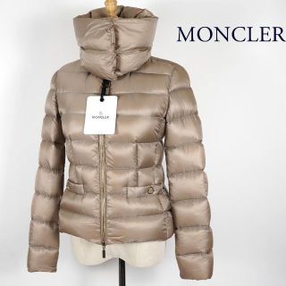 モンクレール MONCLER ショート丈フード付ダウン ピンクゴールド 0-