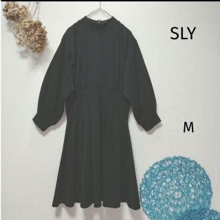 スライ(SLY)のSLY スライ　PLACKET WAIST SHAPE MINIワンピース(ひざ丈ワンピース)