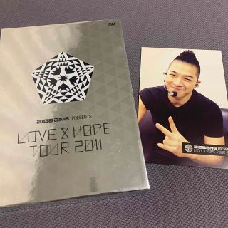 ビッグバン(BIGBANG)のBIGBANG LOVE&HOPE TOUR 2011 DVD 初回限定盤(ミュージック)