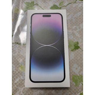 アイフォーン(iPhone)の【新品】IPhone 14 Promax 256GB ディープパープル(携帯電話本体)