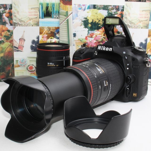 ❤️予備バッテリー付き❤️ニコン D750 超望遠 300mmダブルズーム