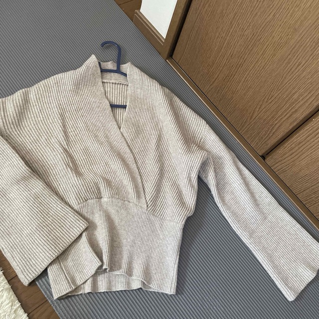 Acka french sleeve knit  フレンチスリーブニット