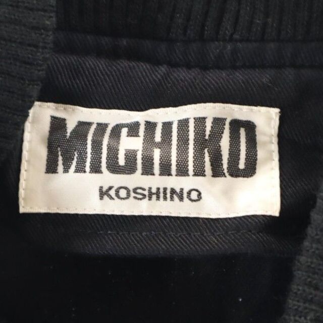 ミチココシノ ジャケット  MICHIKO KOSHINO 日本製 プリント 黒 メンズ 【R220910】 5