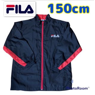 フィラ(FILA)のFILA フィラ ウィンドブレーカー 150cm 黒 ブラック ジャンパー 上着(ジャケット/上着)