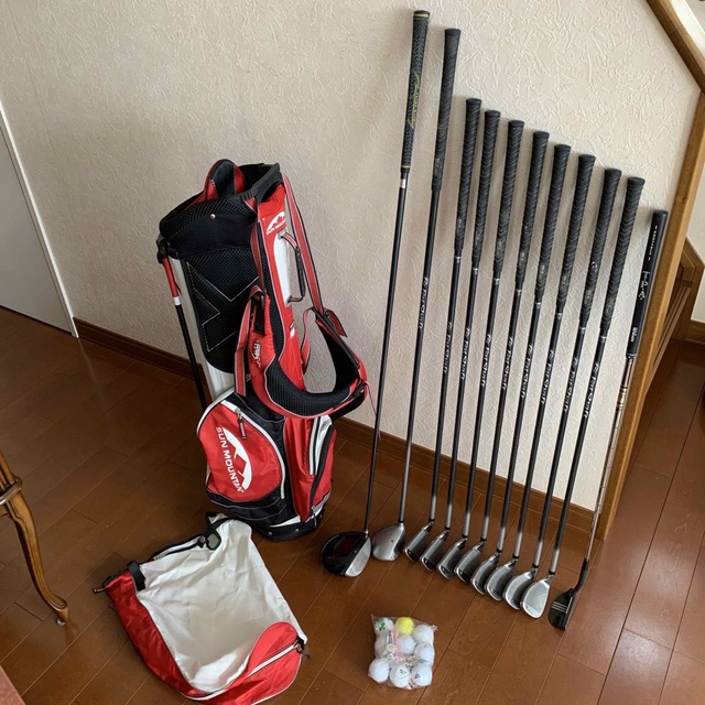 wilson(ウィルソン)の初心者メンズゴルフセット⛳️名器Wilson豪華11本 スタンドバッグ付‼️ スポーツ/アウトドアのゴルフ(クラブ)の商品写真