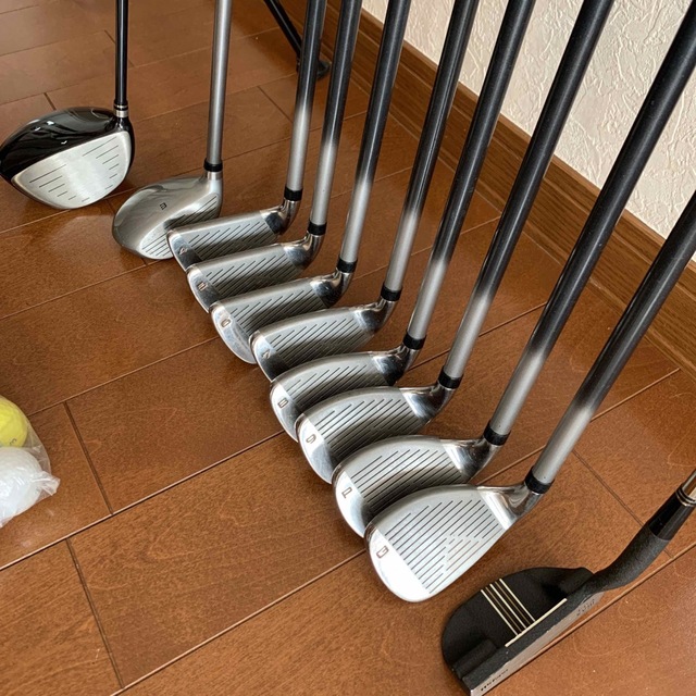 初心者メンズゴルフセット⛳️名器Wilson豪華11本 スタンドバッグ付‼️-