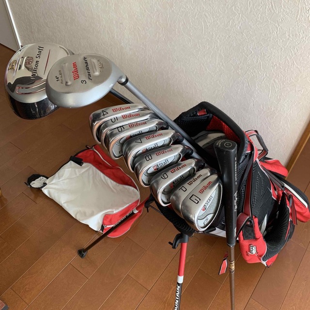 初心者メンズゴルフセット⛳️名器Wilson豪華11本 スタンドバッグ付