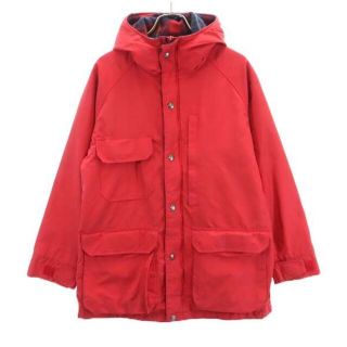 ウールリッチ(WOOLRICH)のウールリッチ 80s USA製 マウンテンパーカー 赤 WOOLRICH ヴィンテージ レディース 【R220918】 【中古】(ロングコート)