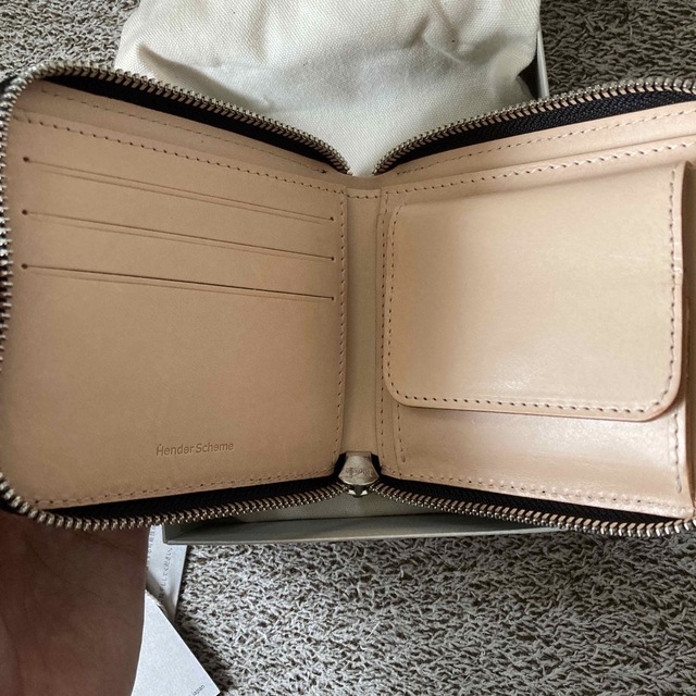 Hender Scheme horizontal zip purse 3