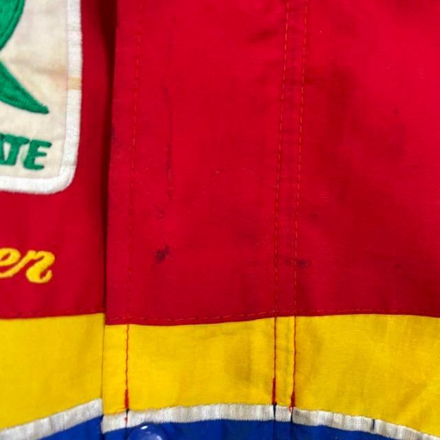 【人気】ヴィンテージ古着NASCAR DUPONT刺繍ロゴ　レーシングジャケット メンズのジャケット/アウター(ブルゾン)の商品写真