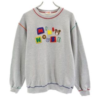 mikihouse - ミキハウス ロゴ スウェット S グレー系 mikihouse 長袖 ...