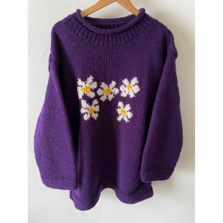 ランチキ(RANTIKI（乱痴気）)の【macmahon knitting mills】5Flowers knit(ニット/セーター)