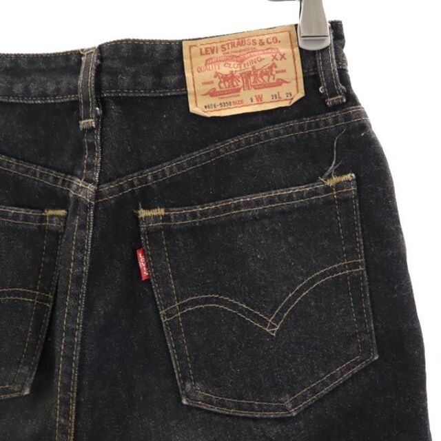 リーバイス 80s 日本製 W626-53 テーパード デニム パンツ 9号 w29 Levi's レディース   【220919】