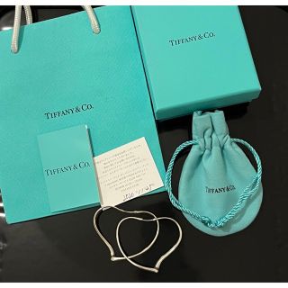 ティファニー(Tiffany & Co.)のいちご様専用★ティファニー エルサ ペレッティ オープン ハート フープ ピアス(ピアス)