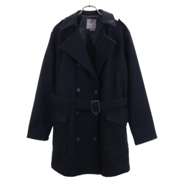 ステューシー ウールブレンド Pジャケット M ネイビー STUSSY ショート
