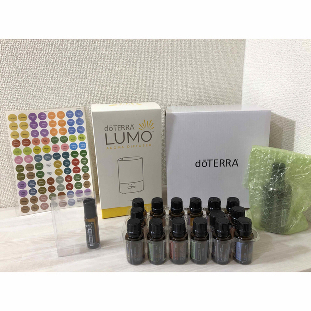 doTERRA - (新品)DOTERRA ドテラ アロマオイル18本ディフューザーBOX