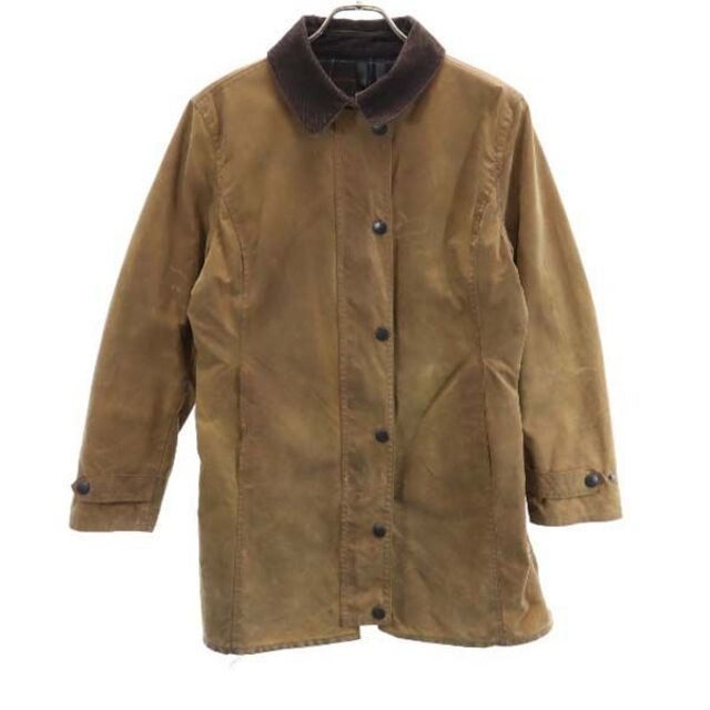 バブアー L65 ニューマーケット ジャケット 12 ブラウン Barbour 中綿 オイルドジャケット メンズ 【R220912】表地