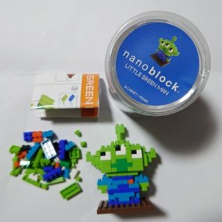 ディズニー(Disney)の東京ディズニーリゾート限定 nanoblock第三弾 Little Green(アニメ/ゲーム)