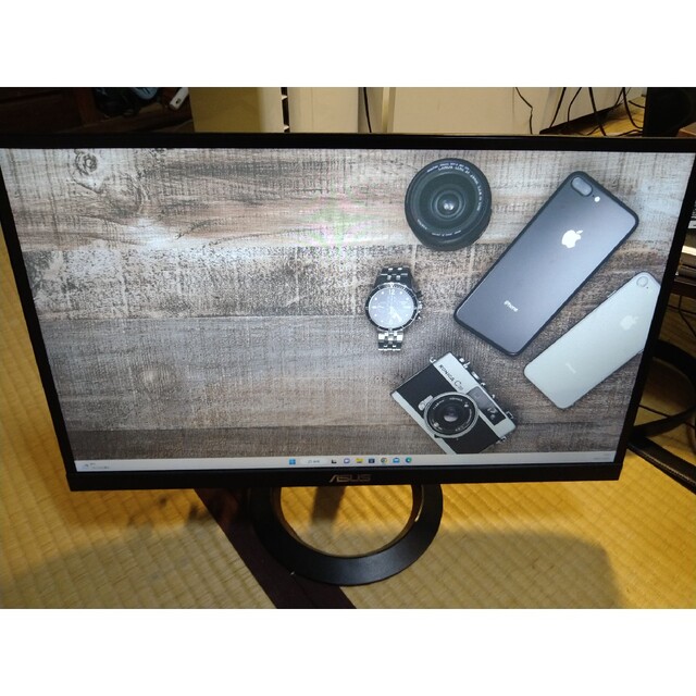 ASUS(エイスース)の[美品]ASUS PCモニター　VZ239 スマホ/家電/カメラのPC/タブレット(ディスプレイ)の商品写真