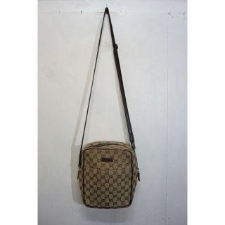 グッチ(Gucci)の正規 GUCCI GGキャンバス ショルダー バッグ ボディ 1225M▲(ショルダーバッグ)