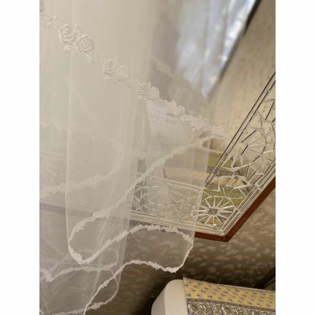 結婚式 ウェディング  ヴェール レディースのフォーマル/ドレス(ウェディングドレス)の商品写真