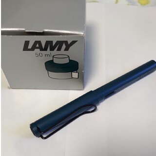 ラミー(LAMY)のLAMY  safari ラミー サファリ 限定 ペトロール インク付 万年筆(ペン/マーカー)