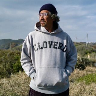 お買い物マラソン限定★ 最終価格 新品タグ付き Cloveru フード パーカー グレー 即完売M